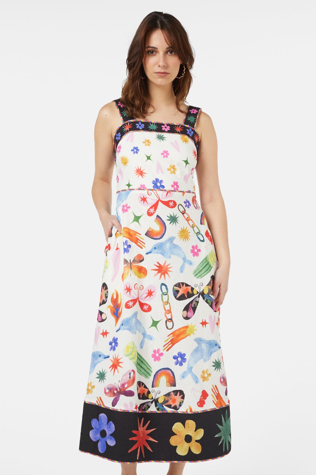 Gorman - Sticker Collection Party Dress - print