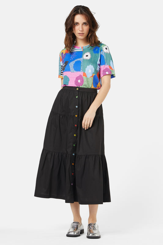 Gorman - Goodie Gumdrop Skirt - black