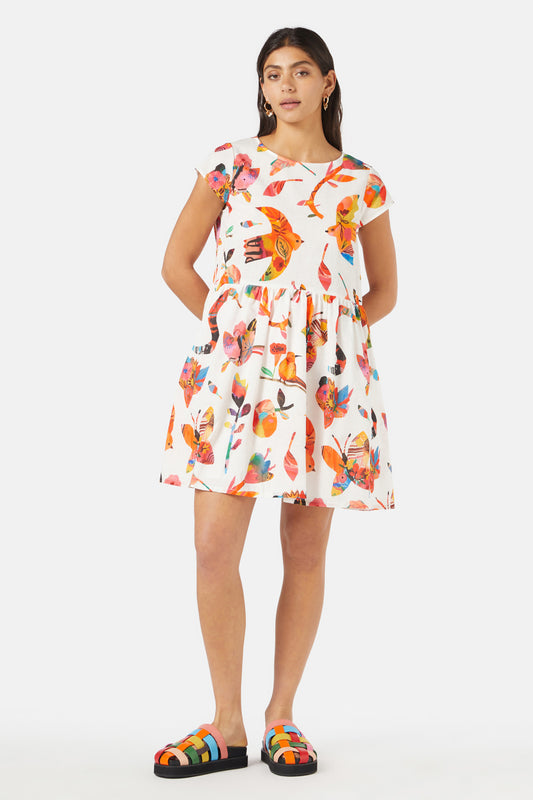Gorman - Cut Outs Beach Dress - print