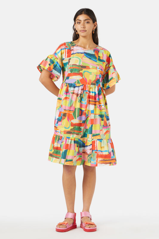 Gorman - Third Times A Charm SmockDress - print