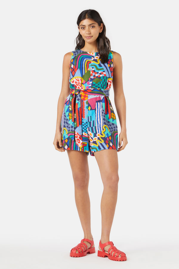 Gorman - Unicorn Playsuit - print