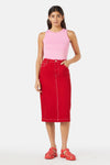 Gorman - Georgia Denim Skirt - red