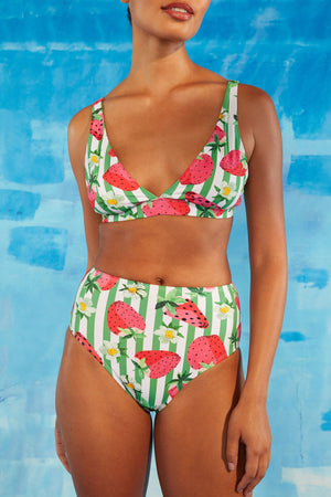 Gorman - Strawberry Patch Bikini Bottom - print