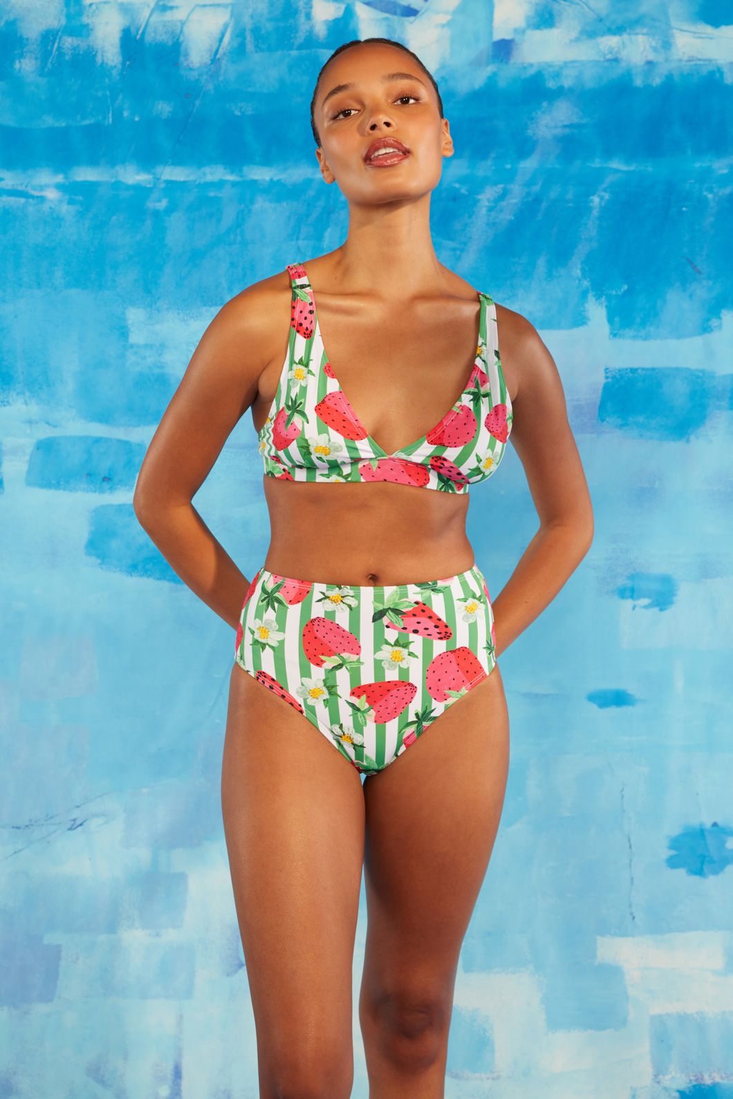 Gorman - Strawberry Patch Bikini Bottom - print