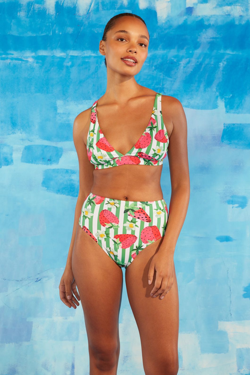 Gorman - Strawberry Patch Bikini Bottom - print