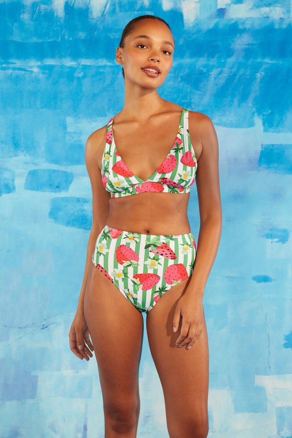 Gorman - Strawberry Patch Bikini Bottom - print