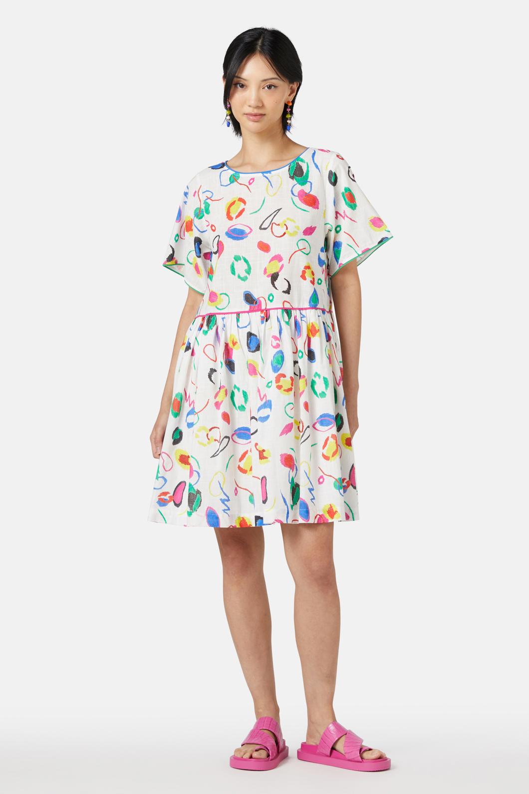 Gorman - Scribble Beach Dress - print
