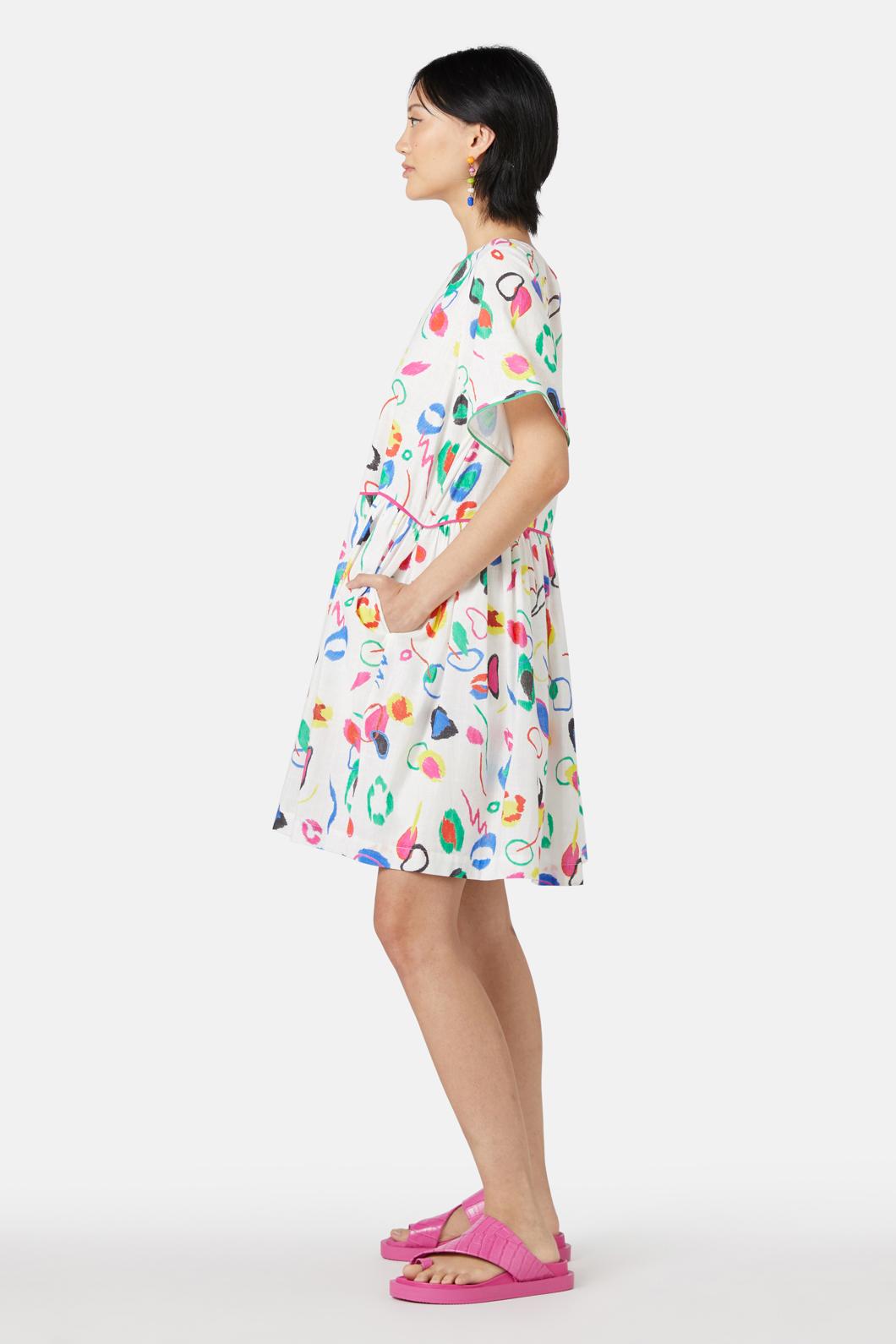 Gorman - Scribble Beach Dress - print