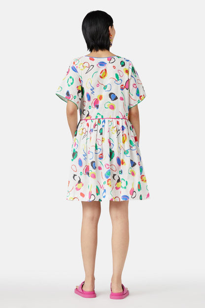 Gorman - Scribble Beach Dress - print