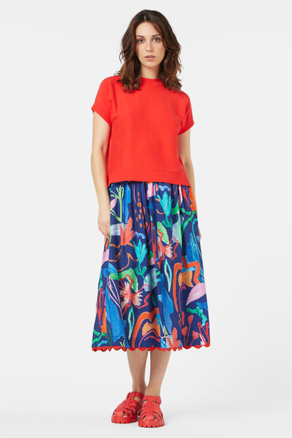 Gorman - Leya Knit Top - red