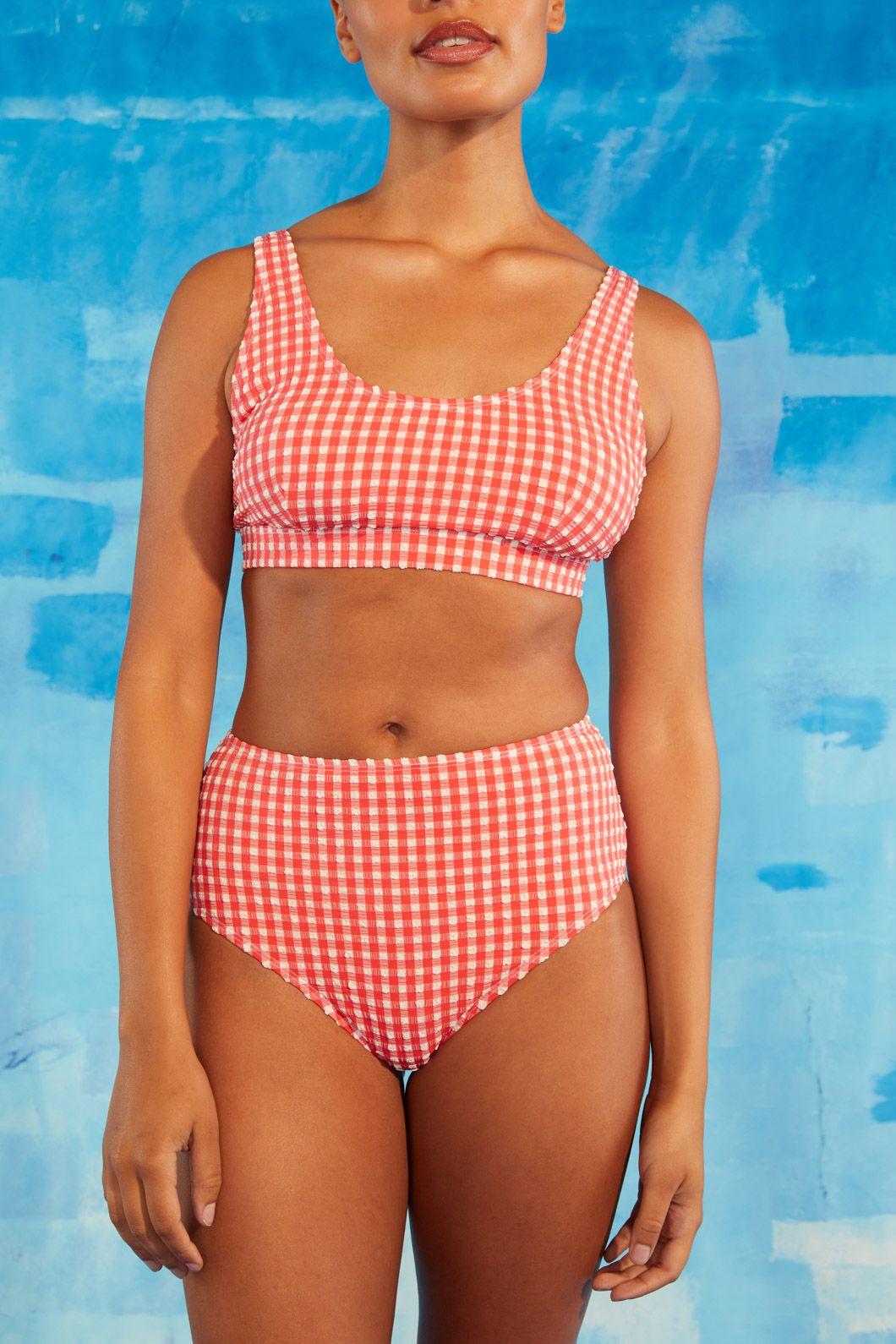 Gorman - Gingham Bikini Bottom - red