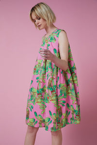 Gorman - Palm Pals Bubble Dress - print