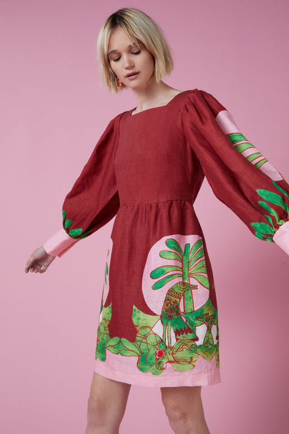 Gorman - Palm Pals Mini Dress - print