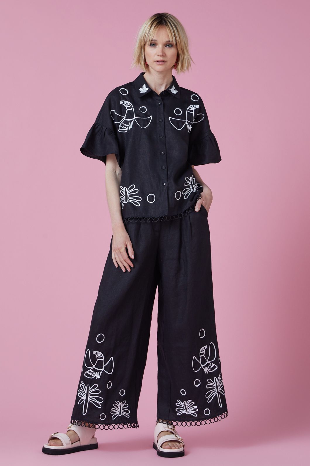 Gorman - Palm Pals Shirt - black