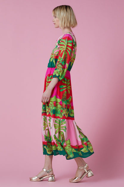 Gorman - Palm Pals Long Dress - print