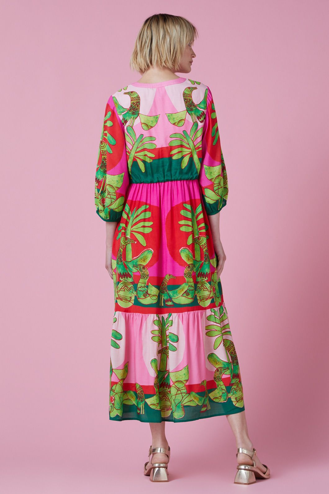 Gorman - Palm Pals Long Dress - print
