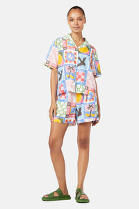 Gorman - Summer Squares Shirt - print