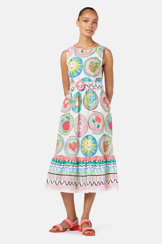 Gorman - Bring A Plate Long Dress - print