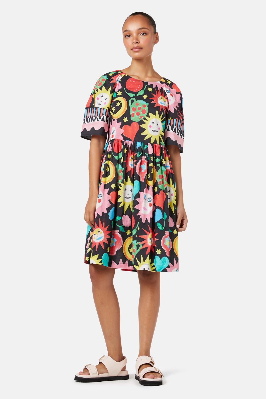 Gorman - Bring A Plate Smock Dress - print