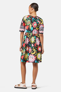 Gorman - Bring A Plate Smock Dress - print