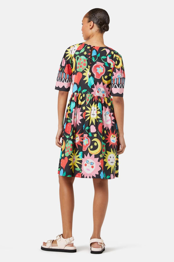 Gorman - Bring A Plate Smock Dress - print