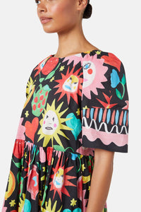 Gorman - Bring A Plate Smock Dress - print