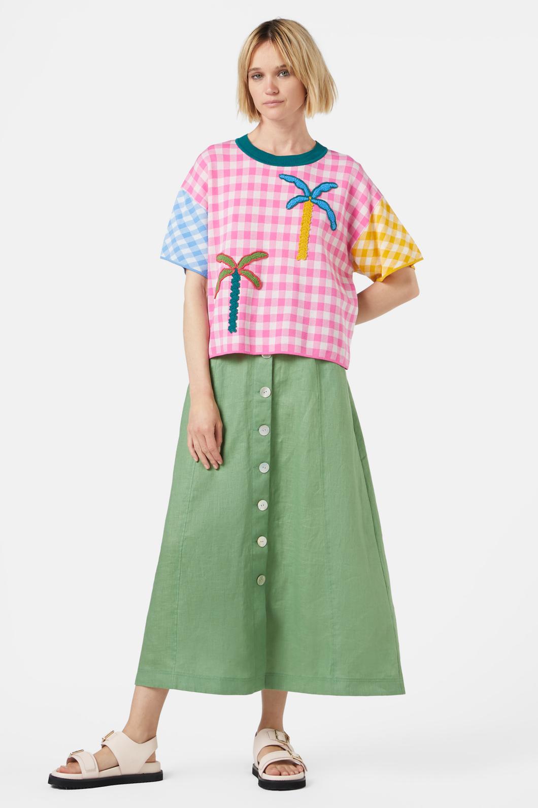 Gorman - Palmetto Check Knit Top - multi