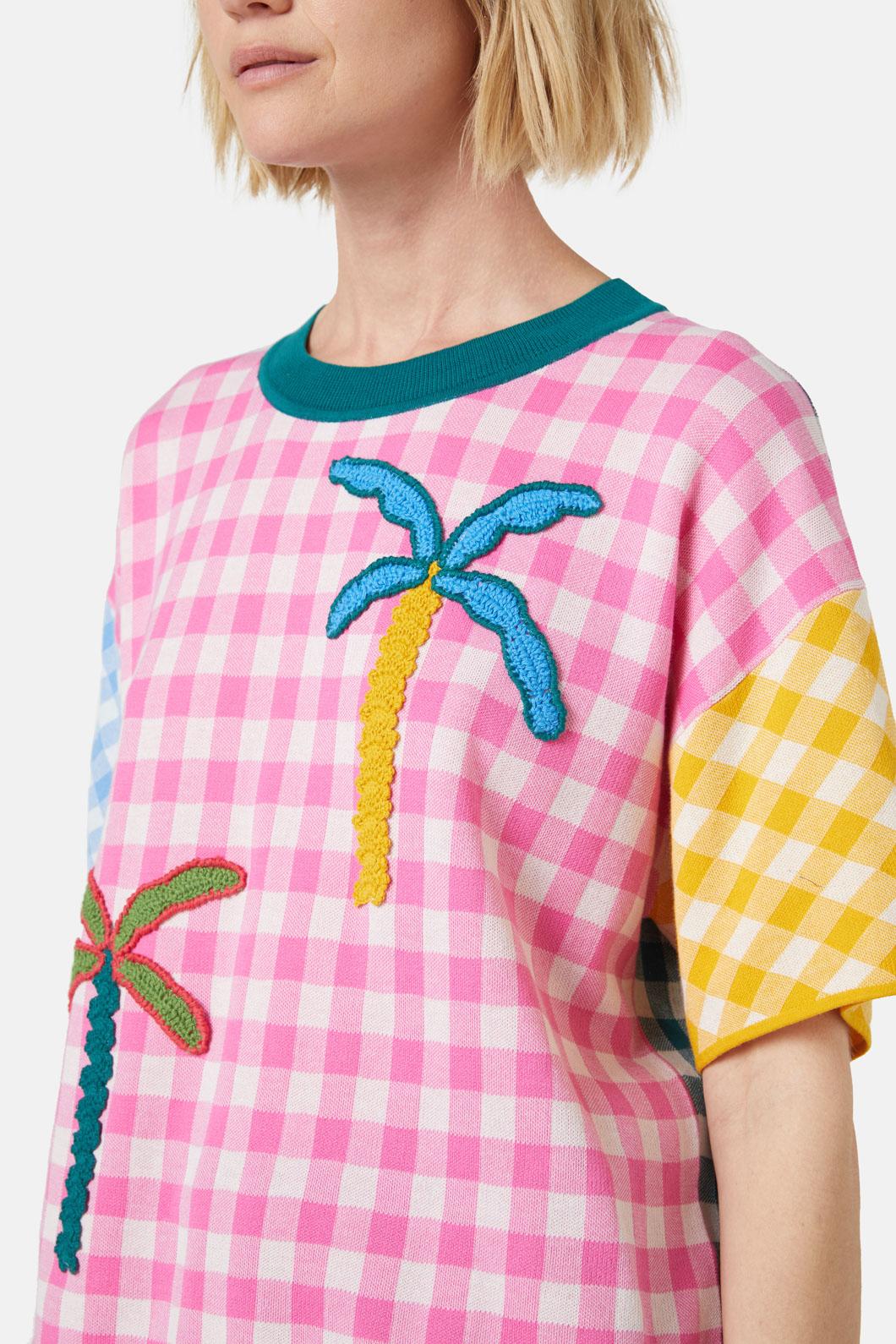 Gorman - Palmetto Check Knit Top - multi
