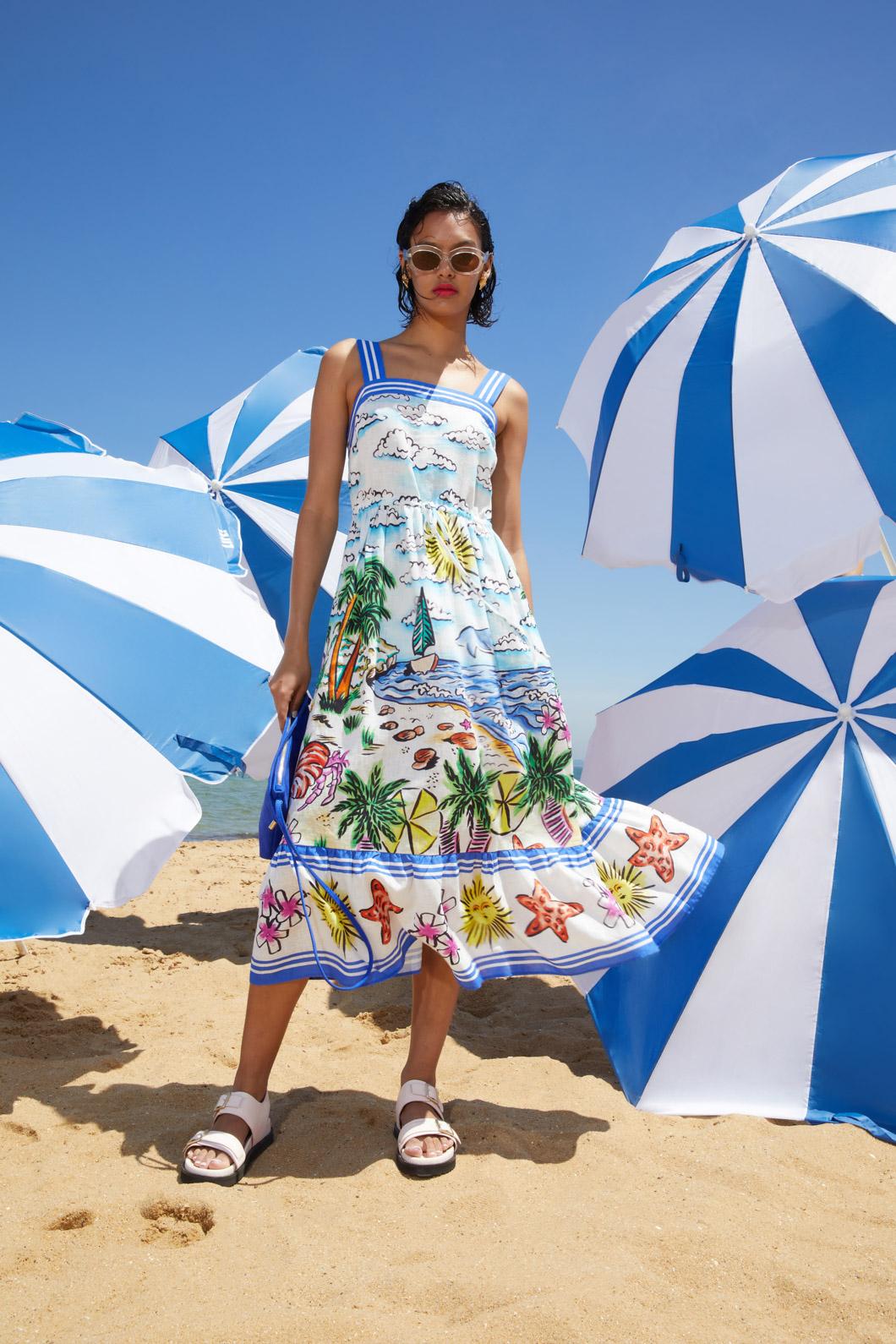 Gorman - Taking Time Placement Dress - print