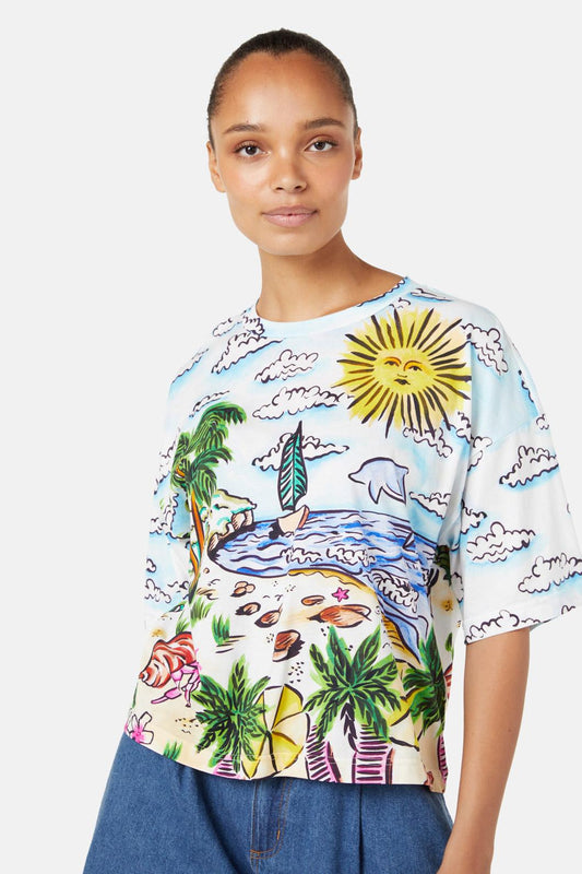 Gorman - Taking Time Tee - print