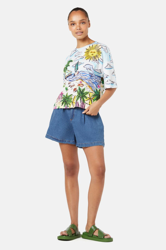 Gorman - Taking Time Tee - print