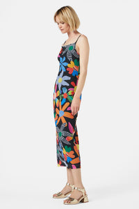 Gorman - Rainbow Flower Mesh Dress - print