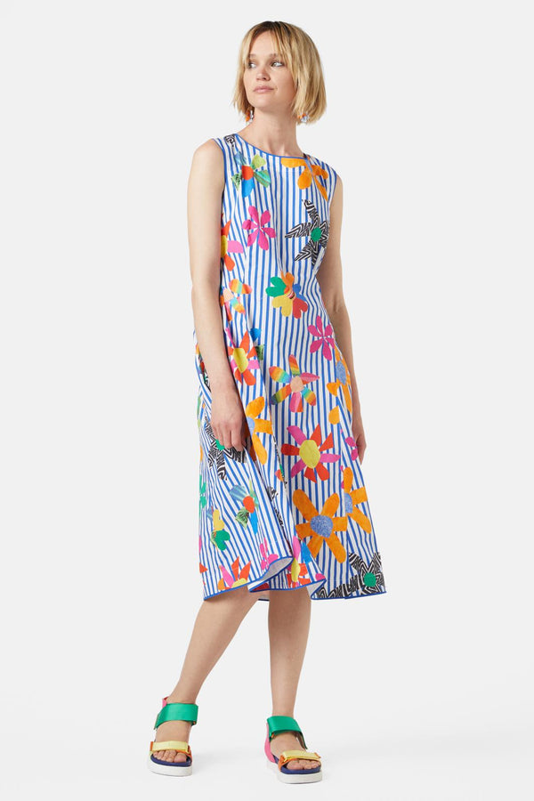 Gorman - Rainbow Flower Dress - print