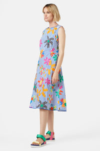 Gorman - Rainbow Flower Dress - print