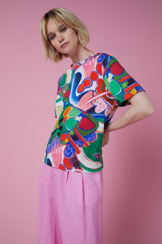 Gorman - Femme Oiseau Tee - print