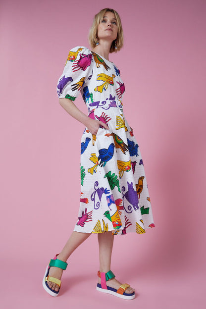 Gorman - The Birds Dress - print