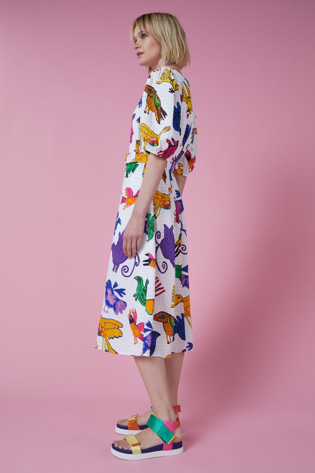 Gorman - The Birds Dress - print