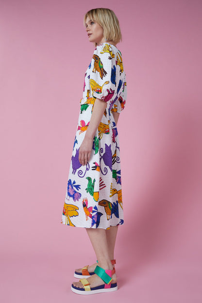 Gorman - The Birds Dress - print