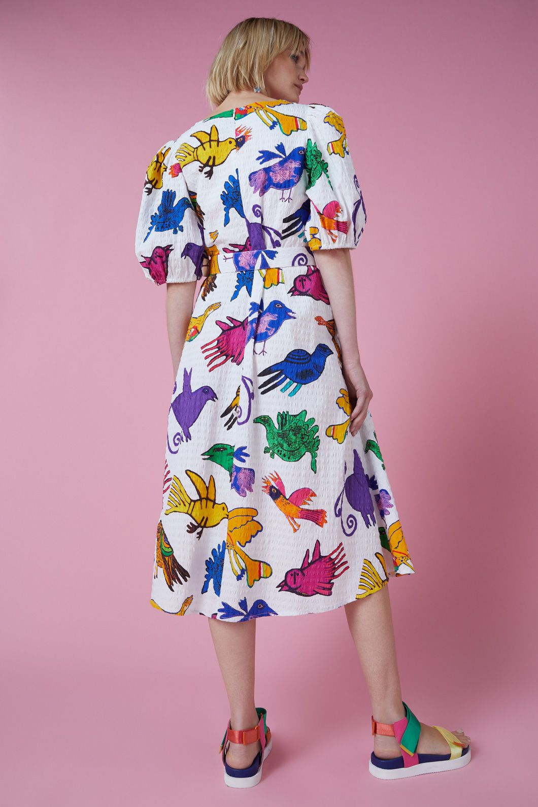 Gorman - The Birds Dress - print