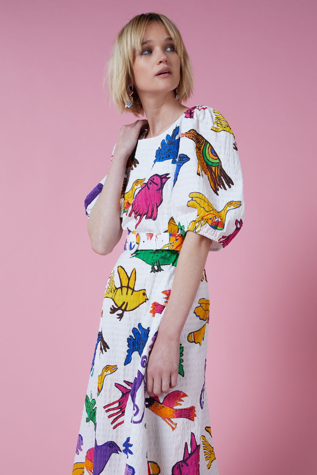 Gorman - The Birds Dress - print