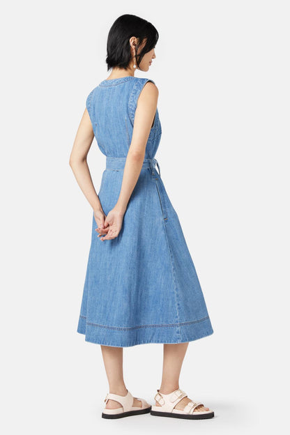Gorman - Sunshine State Denim Dress - light-blue
