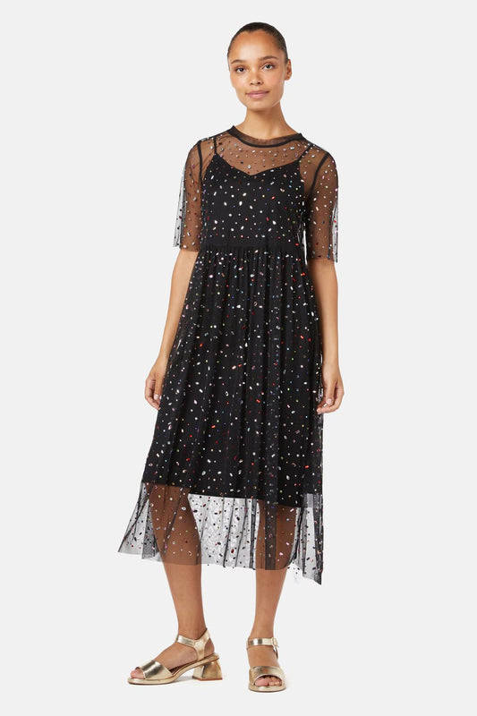 Gorman - Treasure Mesh Dress - black