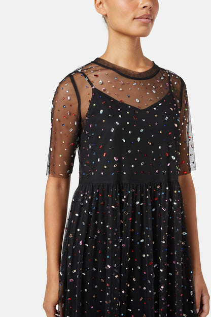 Gorman - Treasure Mesh Dress - black