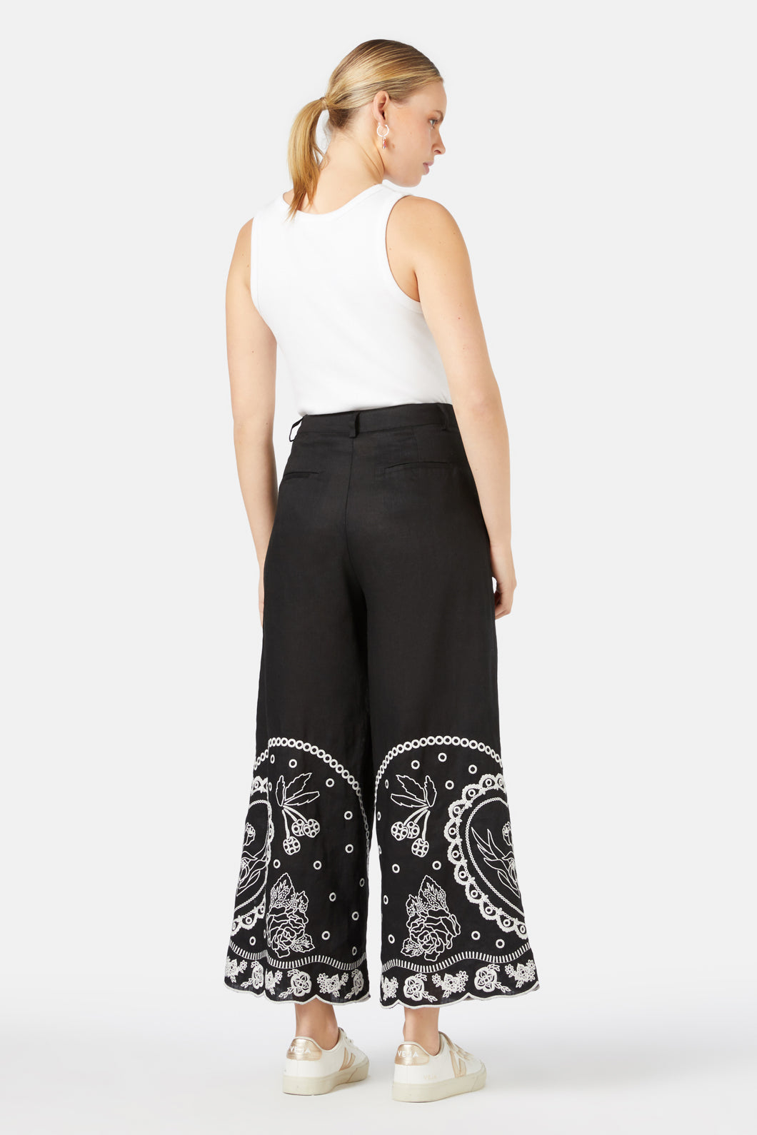 Gorman - Romance Anglaise Pant - black