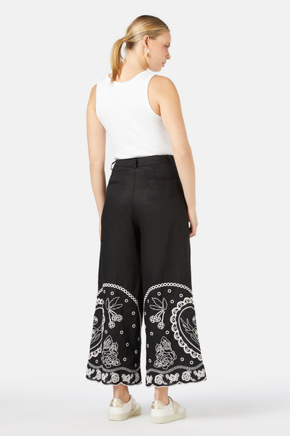 Gorman - Romance Anglaise Pant - black