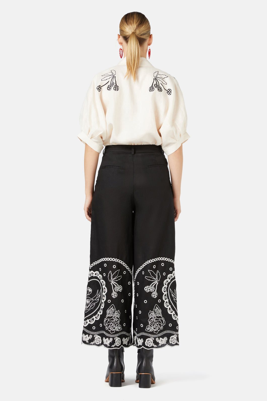 Gorman - Romance Anglaise Pant - black