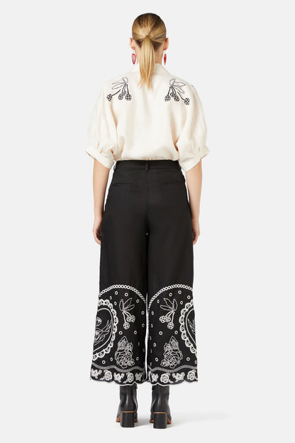 Gorman - Romance Anglaise Pant - black