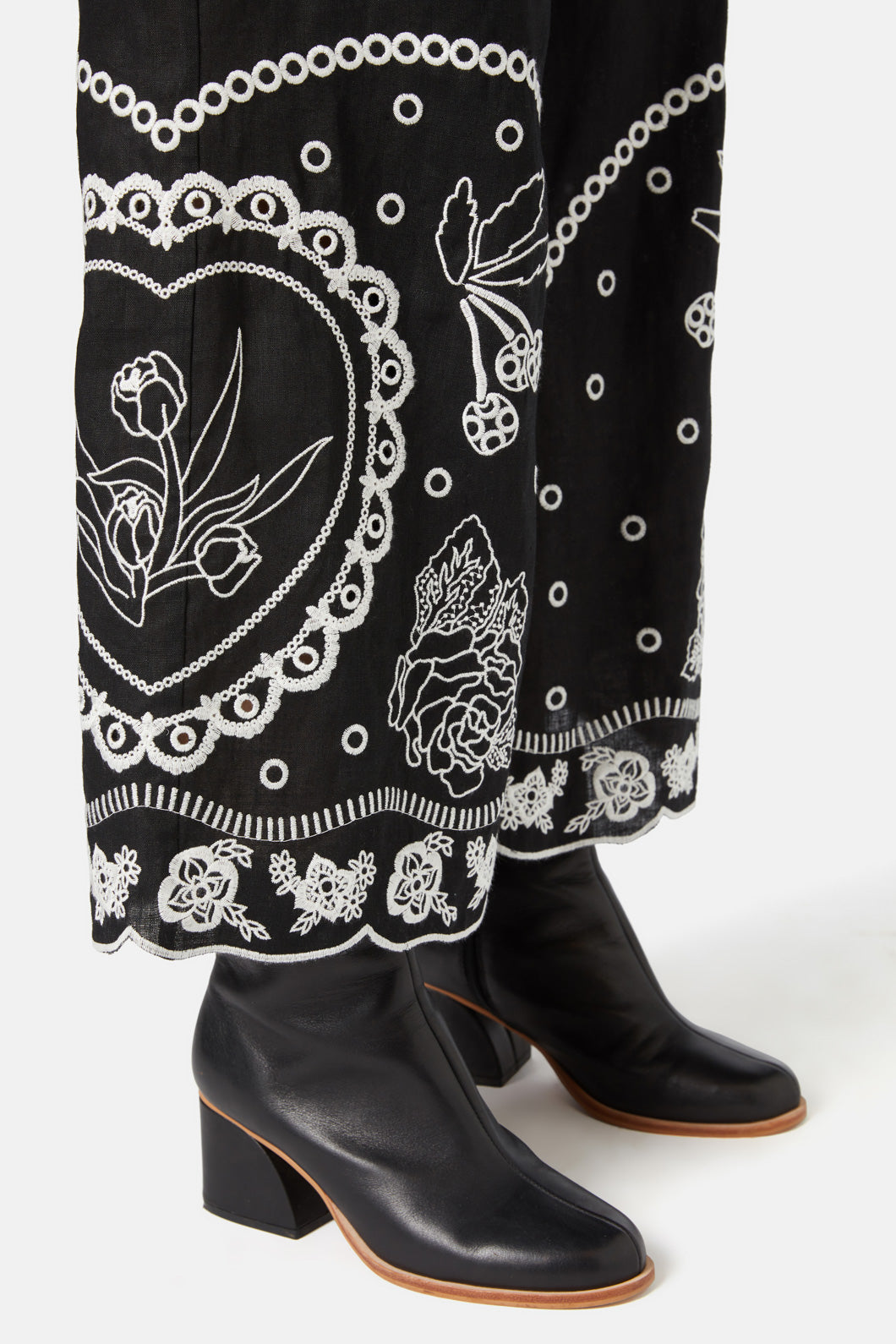 Gorman - Romance Anglaise Pant - black