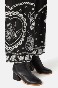 Gorman - Romance Anglaise Pant - black