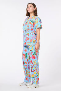 Gorman - Fuego Scrub Set - blue
